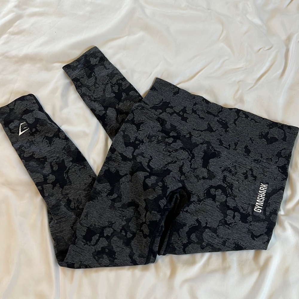 Gymshark Black and Gray Leggings